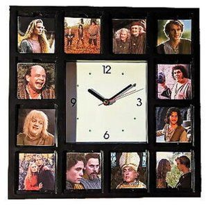 The Princess Bride Movie Film Clock with 12 pictures